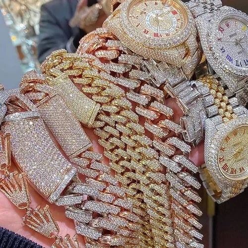 Iced-out Luxury Jewelry